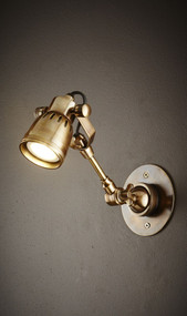 Classic Brass Long Arm Wall Light STT