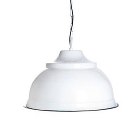 Overhead Large Pendant Light - White - BRS