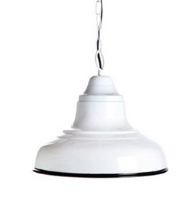 Overhead Small Pendant Light - White - BRS