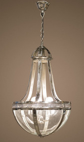 Pendant Light Medium In Nickel - DM