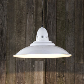 Pendant Light In White - BRG