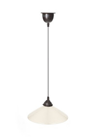 Hanging Ceramic Dish Lamp - NWP