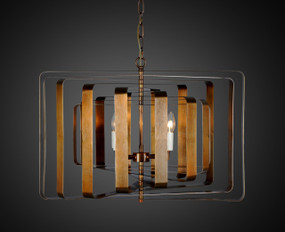 Pendant Light In Brass - BRN