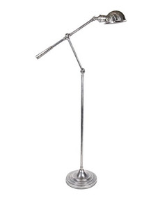 Classic Silver Floor Lamp Adjustable CLS