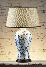 Table Lamp - Ceramic Blue ASH