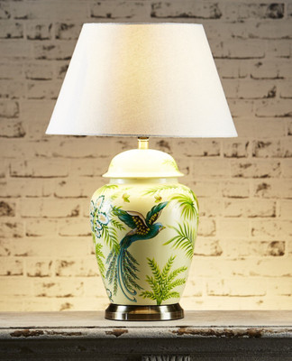 Green Table Lamp CRB