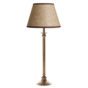 Antique Brass Table Lamp CHL