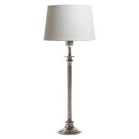 Antique Silver Table Lamp CHL