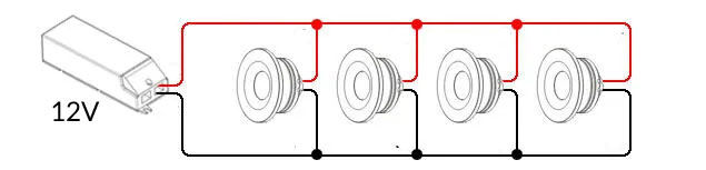 Parallel Garden Lighting