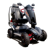 EV Rider - Vita Monster - S12X Electric Mobility Scooter - Midnight Black