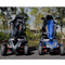 EV Rider - Vita Monster - S12X Electric Mobility Scooter - Midnight Black - Midnight Black & Sapphire Blue Side By Side