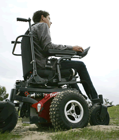 Frontier V6 All Terrain Electric Power Wheelchair By Innovation In Motion