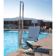 Spectrum Aquatics - Lolo Water Powered Pool Lift - 400 lbs - ADA compliant #27550