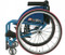 Colours VERVE Folding Wheelchair, side