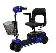 Shoprider, Scootie, 4 Wheel Mobility Scooter, TE-787NA BLUE