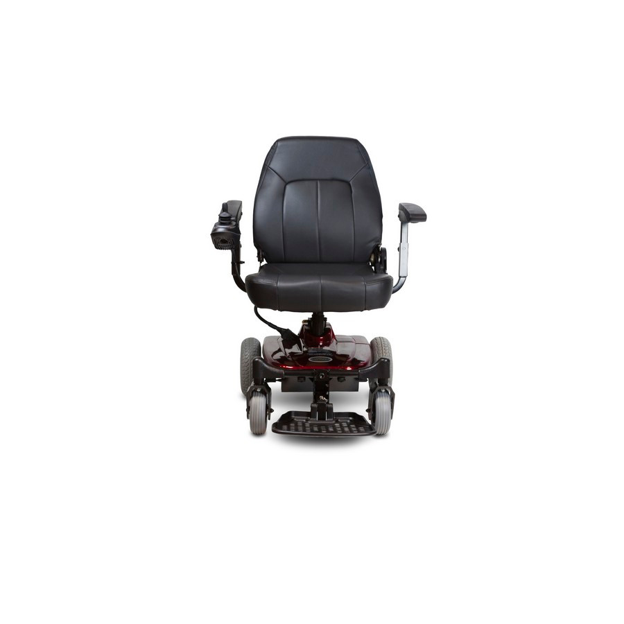 Shoprider - Jimmie Power Chair, Burgundy Red, UL8WPBS w Captain Seat