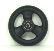 Pair,  4X1 Caster Wheels With Hollow Spokes and Bearings