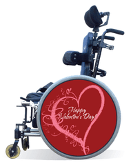 Wheelchair Spoke Guard Covers-Valentine's