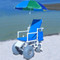 Healthline - All Terrain PVC Chair - Beach Wheelchair W/5 Pos. Recline - ROLLEEZ-RECLINE
