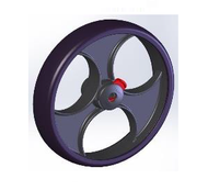 TOPRO Wheel TPE- Comfort wheel grip # 814613 - Walking Aid Parts