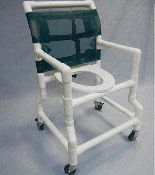 Healthline - 18" Width Shower Chair - Flared Base For Stability - SC6013D-FB