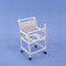 Healthline - 18" Width Shower Chair - Gated, Deluxe Elongated Commode Seat - SC6023