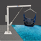 LifeGuard - Power Pool Lift - HOME USE - handicap pool lift Sling Style with Surface Mount Anchor #100263
