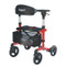 Escape Rollator Red -19", 21" and 24" seat height unfolded