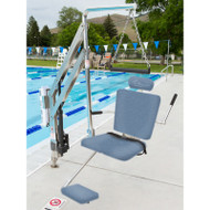 Spectrum Aquatics - Traveler® Long Reach BP350 Aquatic Lift Pool Lift - ADA compliant - 54129