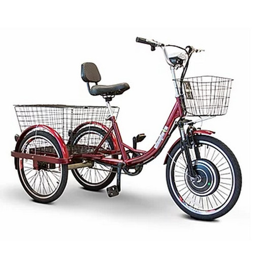 E Wheels EW29  Electric Trike  Tricycle Red