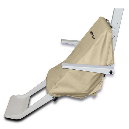SR Smith - Seat Saver Cover - for models with new seat style TAN - Pool Lift Cover - # 970-5000T