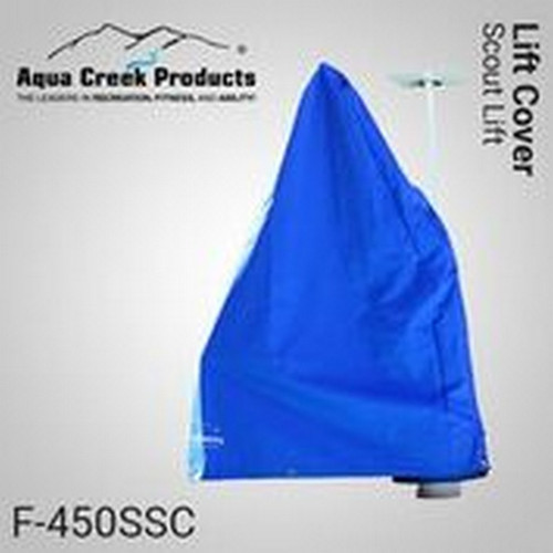 Aqua Creek - Lift Cover, Standard (Blue) for Scout Lift, Works w/Solar Charger - F-450SSC