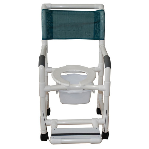 MJM International - 118-3TL-SSDD-FF-SQ-PAIL - (Deluxe Elongated Open Front Seat shown not included)