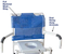 MJM International - 122-5TL-SQ-PAIL-DDA-SSDE - Chair Comes With Dual Swing Away Armrests And Full Backrest Mesh Sling