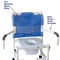 MJM International - 122-5TL-SQ-PAIL-DDA-SSDE-SFS  - Chair Comes With Dual Swing Away Armrests And Full Backrest Mesh Sling Shown Here On A Different Chair