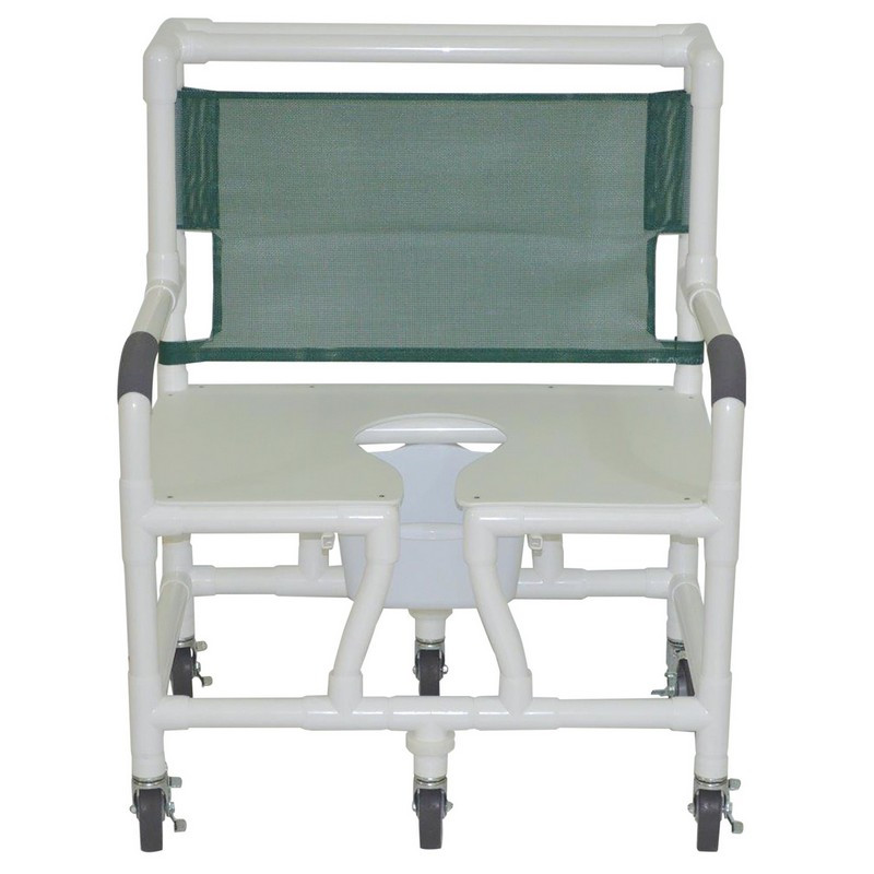 Heavy duty shower discount chair with wheels