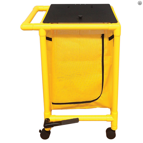 MJM International - Y214-S - Hamper Comes With Yellow PVC Shown Here On A Similar Hamper