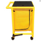 MJM International - Y214-S-FP - Hamper Comes With Yellow PVC Instead Of White, Shown Here On A Similar Hamper