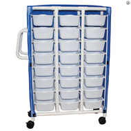MJM International - 360-48T - Model With 24 Tubs Shown - Cart Comes With 48 Tubs