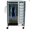 MJM International - 390-16 - Model Shown Is 390-8 - Cart Comes With 16 Tubs