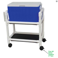 MJM International - Hydration / ice cart with canopy- 48 qt ice chest - # 805-TOP-CANOPY