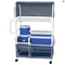MJM International - Hydration / ice cart- with skirt cover- panels and canopy- 48 qt ice chest - # 810-TOP-CANOPY - Cart Comes With A Canopy, Shown Here On A Larger Cart