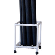 Foam roll storage cart- holds 9 + rolls - # 7030