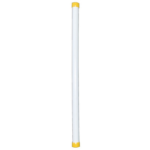 Therapy Rehab Weighted Bars- YELLOW 4 LBS 36" length - # TRWB-Y-36