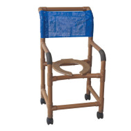 MJM International - WT118-LP-F - Chair Comes Without Casters - Non-Slip Rubber Tips And Flatstock Seat