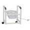 MJM International - WT193-SSDE-SQ-PAIL - Chair Also Comes With 10 Quart Slide Out Pail In White