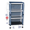 MJM International - WT325T-3C - Cart Comes With Two Ventilated Shelves, Shown Here On Model With White PVC