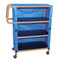 MJM International - WT332T-3C - Cart Comes With Wood Tone PVC, Shown Here On Model WT332-3C