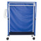 MJM International - Woodtone 1-shelf linen hanging cart with mesh or solid vinyl cover 3" casters- shelf size: 20" x 45"- 125 lbs per shelf - # WT345-1C-3TW
