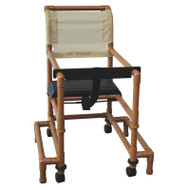 Woodtone 18" internal width- anti-tip outriggers- 3" twin casters- height adjustable - # WT418-OR-3TW